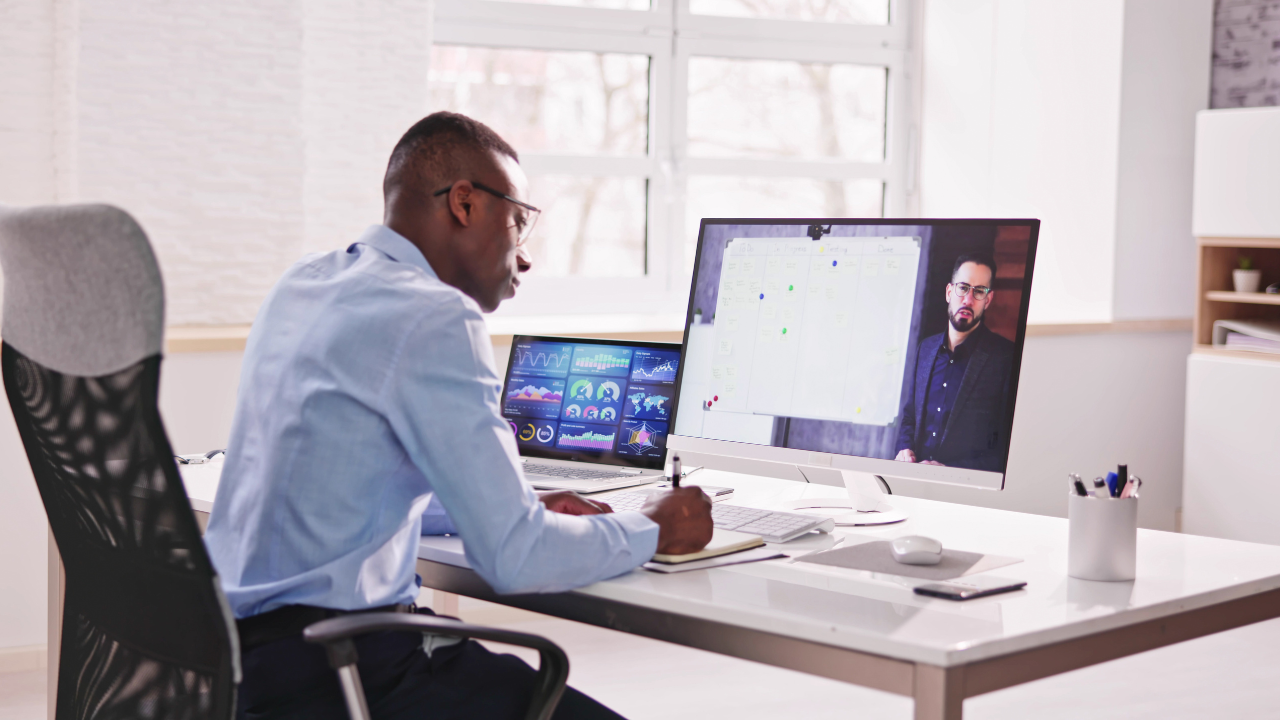 Man working in office